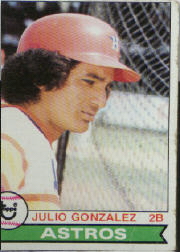 1979 Topps Baseball Cards      268     Julio Gonzalez